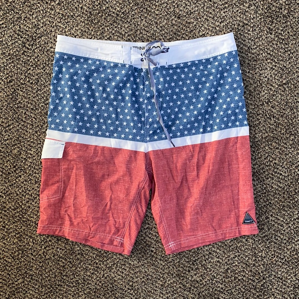 Patriotic Board Shorts